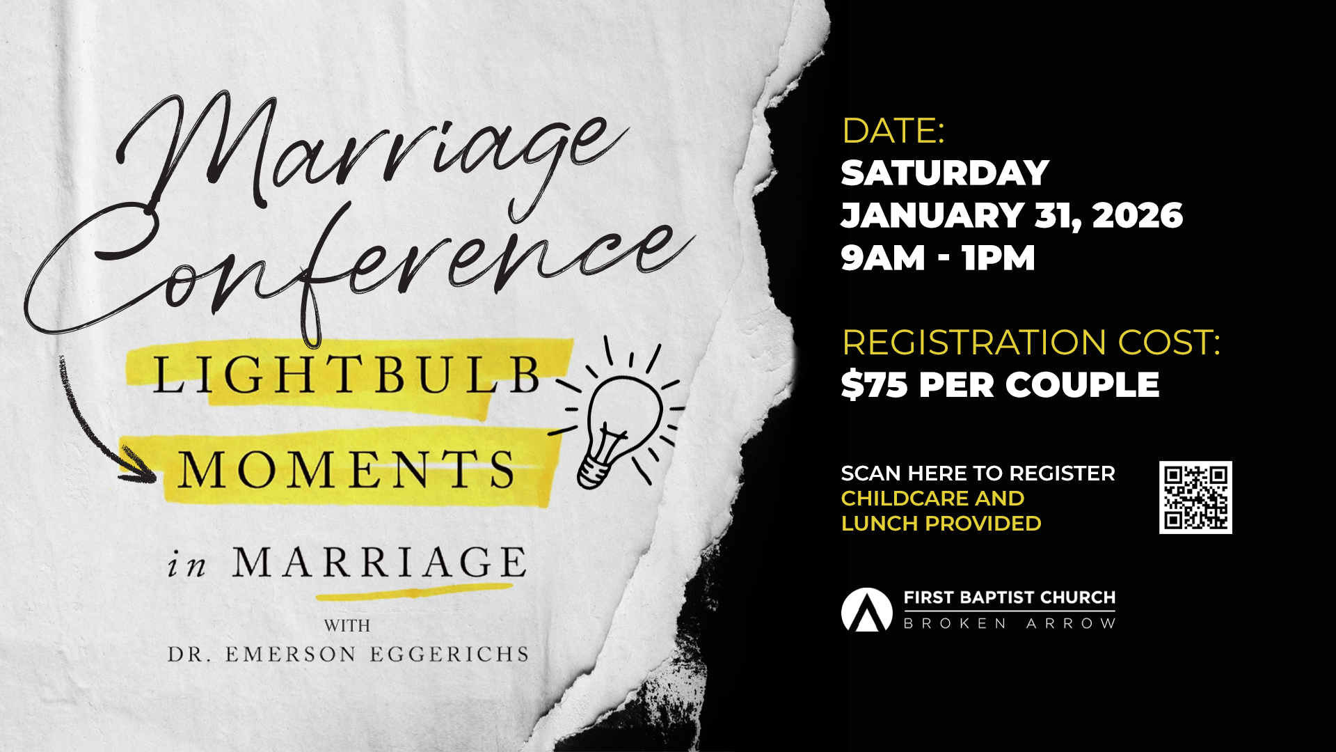 Marriage Conference with Dr. Emerson Eggerichs